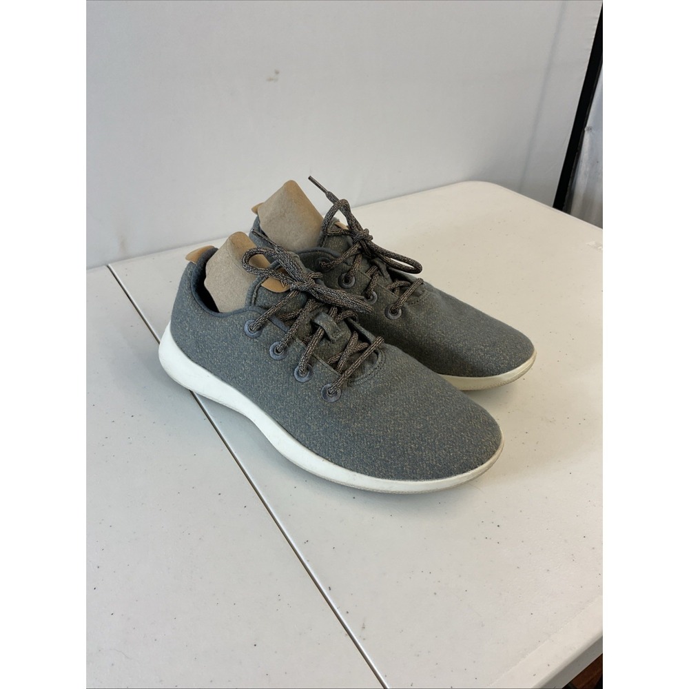 Allbirds Wool Runners Mens Size 11‎ Gray Athletic Running Shoes Sneakers EUC
